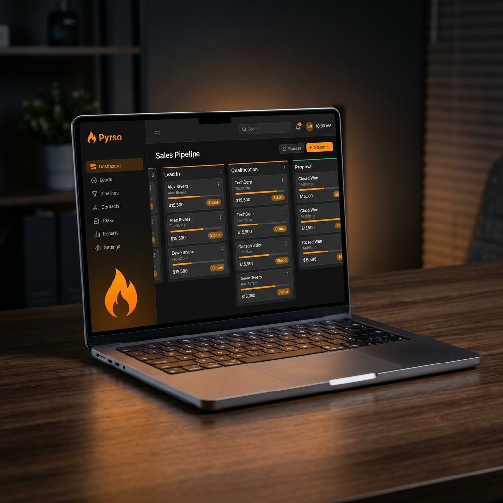 Pyrso CRM Dashboard